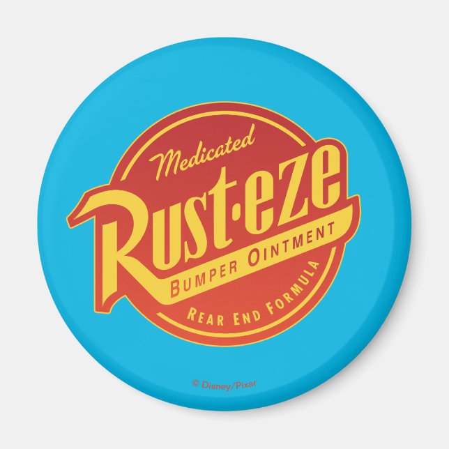 Aimant Voitures 3 | Logo de l'aile rouille (Devant)