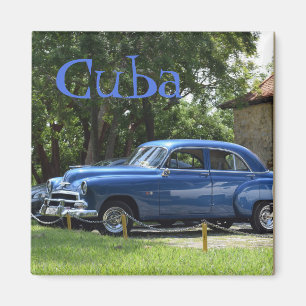 Aimant Voitures classiques rétro américaines à Cuba