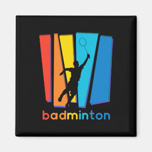 Aimant Volant de badminton coloré Art Sports