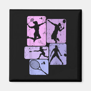 Aimant Volant de badminton Pour Femmes Filles Enfants