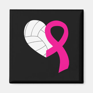 Aimant Volleyball rose ruban Cool Cancer du sein Prix