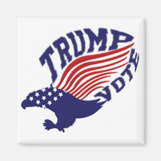Aimant Vote Donald Trump 2016 (Devant)