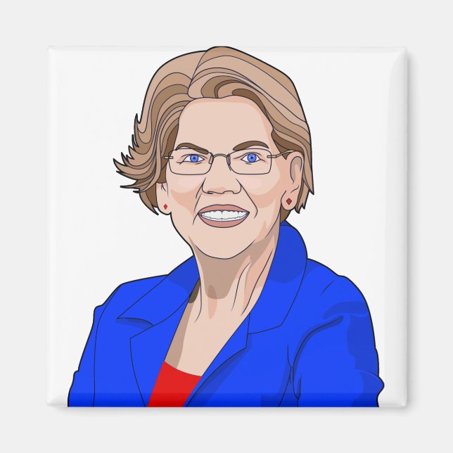 Aimant vote elizabeth warren (Devant)
