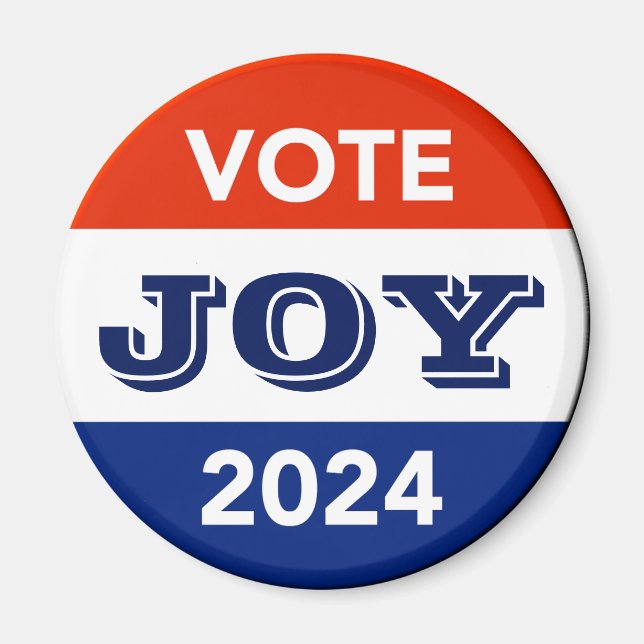 Aimant Vote Joy 2024 Harris Walz (Devant)