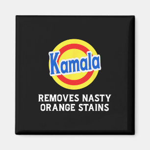 Aimant Vote Kamala Supprime Le Nasty Orange Stains Deterg