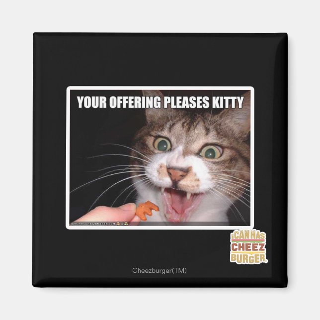 Aimant Votre Offre Plaise Kitty (Devant)