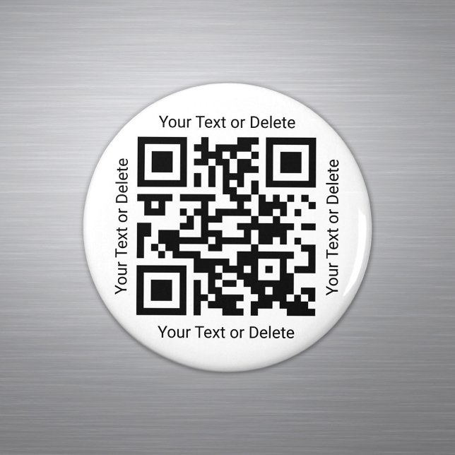 Aimant Votre QR Code Professionnel Entreprise Moderne (Créateur téléchargé)