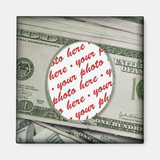 Aimant Votre visage sur la facture de 100 $ ! Ajouter une