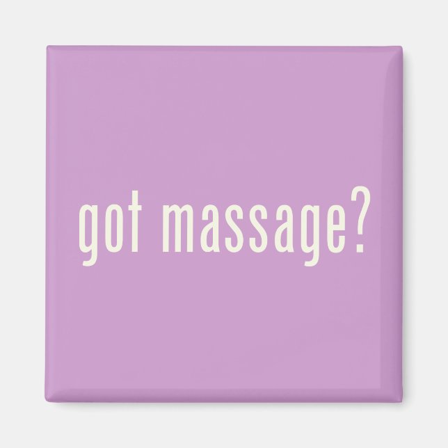 Aimant Vous avez reçu un massage ? (Devant)