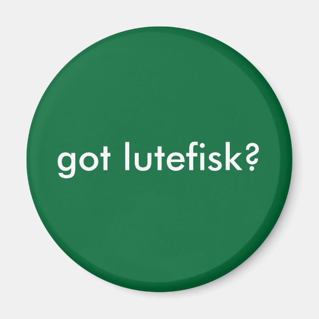 Aimant vous avez un lutefisk ? Drôle scandinave (Devant)