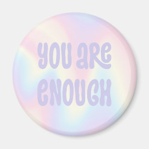 Aimant Vous êtes assez inspirant pastel pastel arc-en-cie