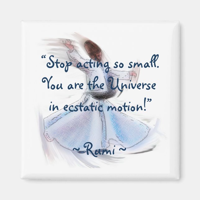 Aimant Vous Êtes L'Univers ! La sagesse poétique de RUMI (Devant)
