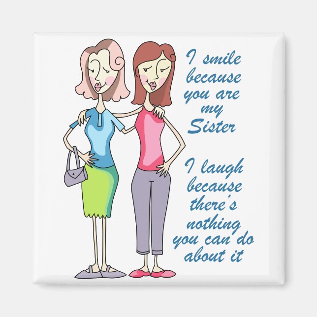 Aimant Vous êtes ma soeur (Devant)