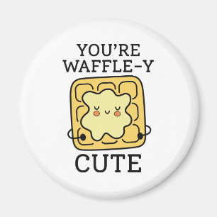 Aimant Vous êtes Waffle-Y mou