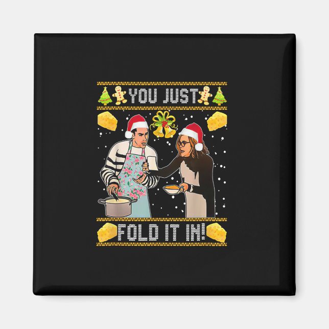Aimant vous le pliez juste à Noël (Devant)