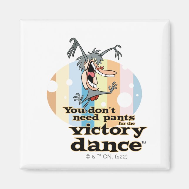 Aimant Vous n'avez pas besoin de pantalons pour la danse  (Devant)