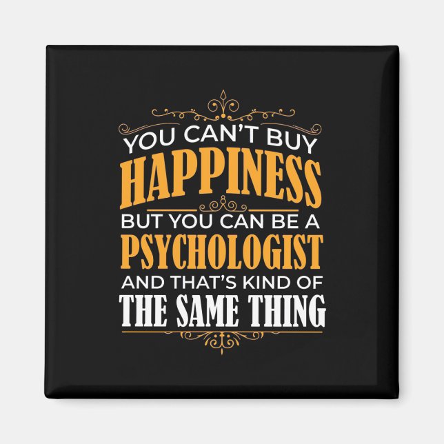 Aimant Vous Pouvez Être Psychologue (Devant)