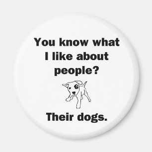 Aimant Vous savez ce que j'aime au sujet des personnes ?