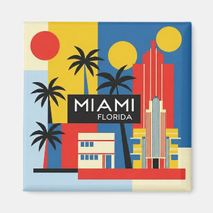 Aimant Voyage à Miami Floride