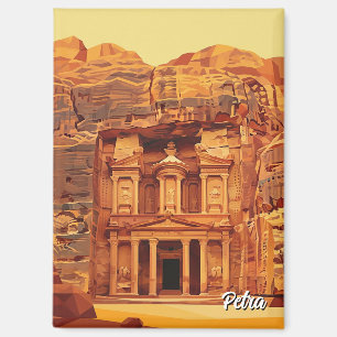 Aimant Voyage à Pétra Jordanie