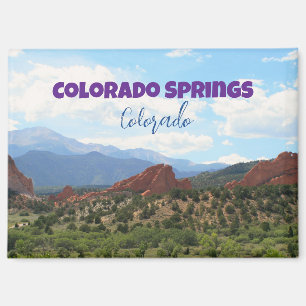 Aimant Voyage à Pikes Peak Colorado Springs
