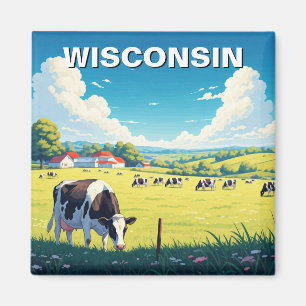 Aimant Voyage au Wisconsin