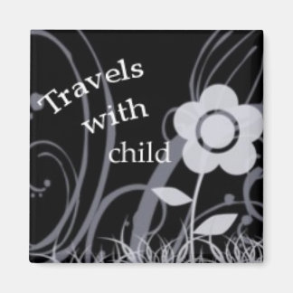 Aimant Voyage avec enfant