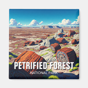 Aimant Voyage dans le parc national de la Forêt pétrifiée