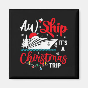 Aimant Voyage de Noël Croisière de Noël Lumières Holi