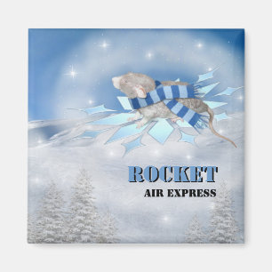 Aimant Voyage en hiver