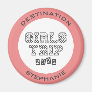 Aimant Voyage Filles 2022 Filles Week-end vacances sur me