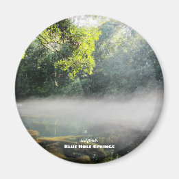 Aimant Voyage | Floride - Blue Hole Springs Foggy Morning