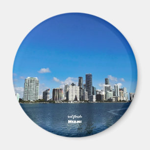 Aimant Voyage   Floride - Miami Skyline