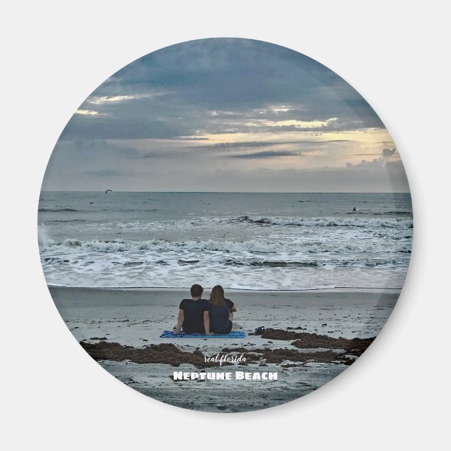 Aimant Voyage | Floride - Neptune Beach Sunrise Ensemble (Devant)