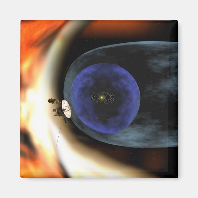 Aimant Voyager 2 vaisseau spatial (Devant)