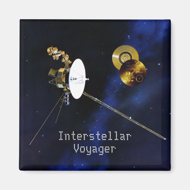 Aimant Voyager interstellaire (Devant)