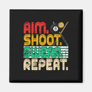 Aimant Vraie de tir de but Répéter Rétro Snooker Cadeau B