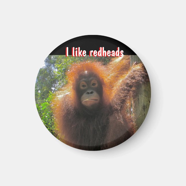 Aimant Vrais Redheads You Rock (Devant)