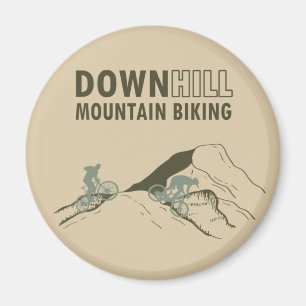 Aimant VTT Downhill Vélos de Montagne