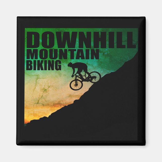 Aimant VTT Downhill Vélos de Montagne (Devant)