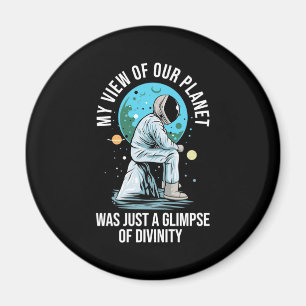 Aimant Vue astronaute de notre planète