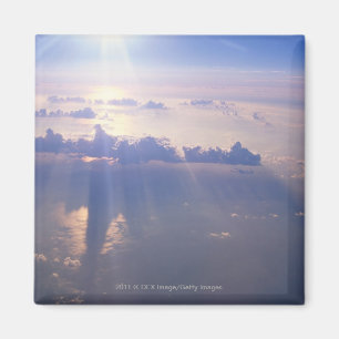 Aimant Vue au-dessus de nuage dense