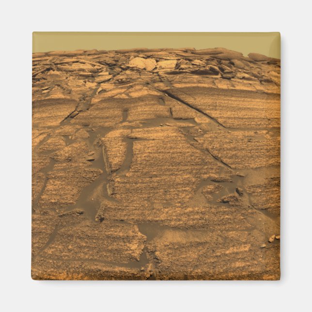 Aimant Vue de Burns Cliff sur Mars (Devant)