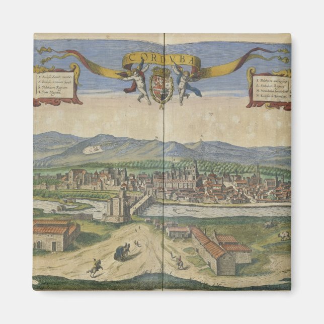 Aimant Vue de Cordoue (Devant)
