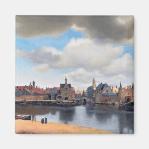 Aimant Vue de Delft, Johannes Vermeer, 1659-1660
