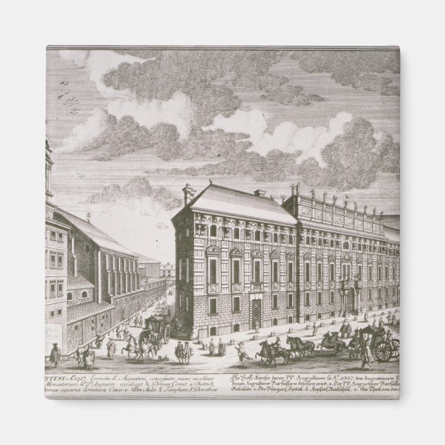 Aimant Vue de la Dorotheergasse montrant la (Devant)