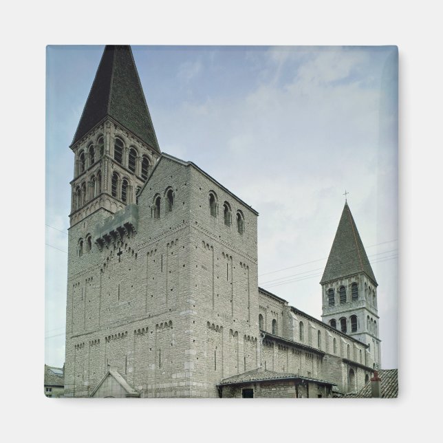 Aimant Vue de la façade ouest, 10e-11e siècle (Devant)