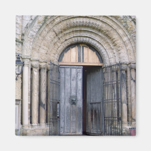 Aimant Vue de la porte du nord de la cathédrale de Durha