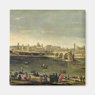 Aimant Vue de la ville de Saragosse