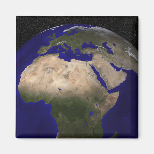 Aimant Vue de l'Afrique, l'Europe, le Moyen-Orient, et